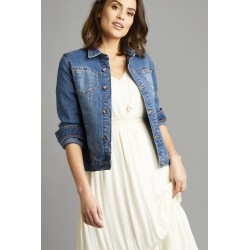 Robe mi-longue manches...