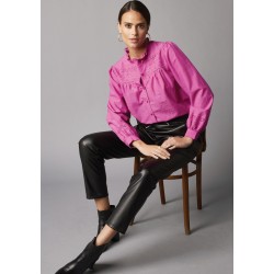 Pantalon vegan en faux cuir...