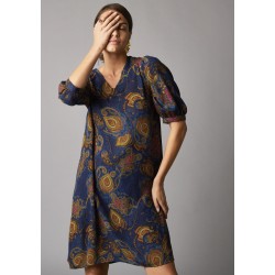 Robe courte imprimée,...