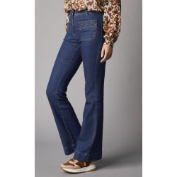 Jean stretch coupe flare,...